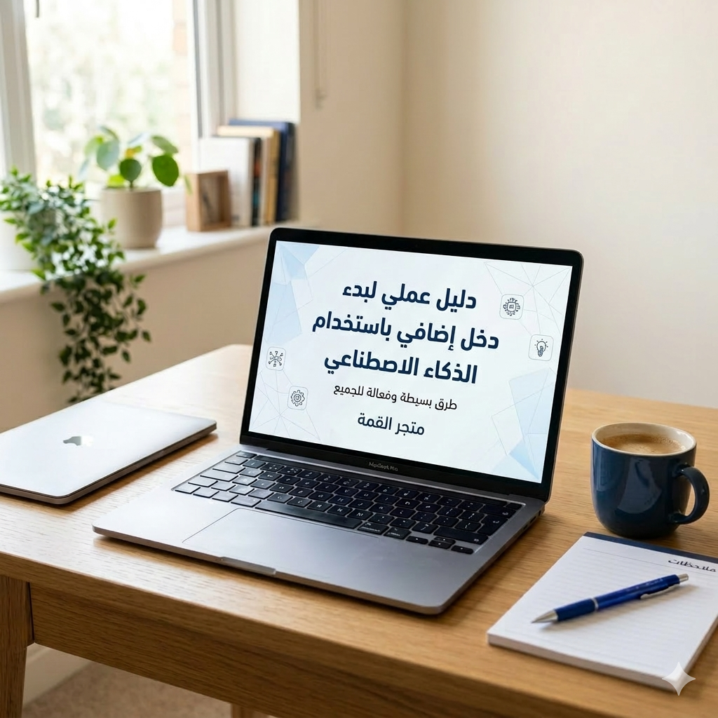 خطة عملية لبدء أول دخل إضافي باستخدام الذكاء الاصطناعي (للمبتدئين)