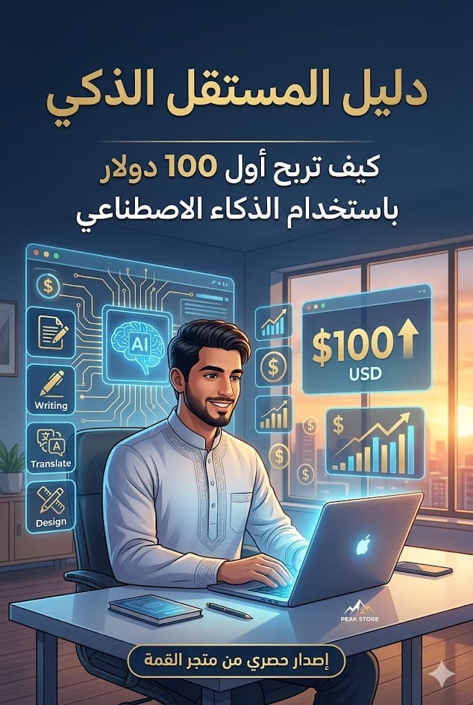 كيف تبدأ رحلة العمل الحر وتحقق دخلك الأول باستخدام الذكاء الاصطناعي؟